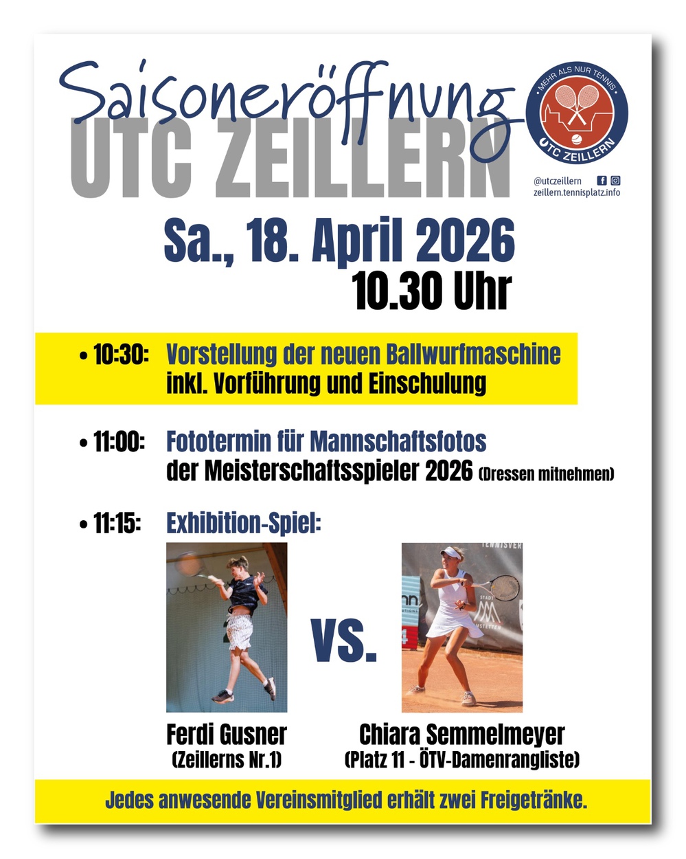 Wir starten offiziell in die neue Saison !